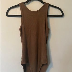 OLIVE GREEN bodysuit